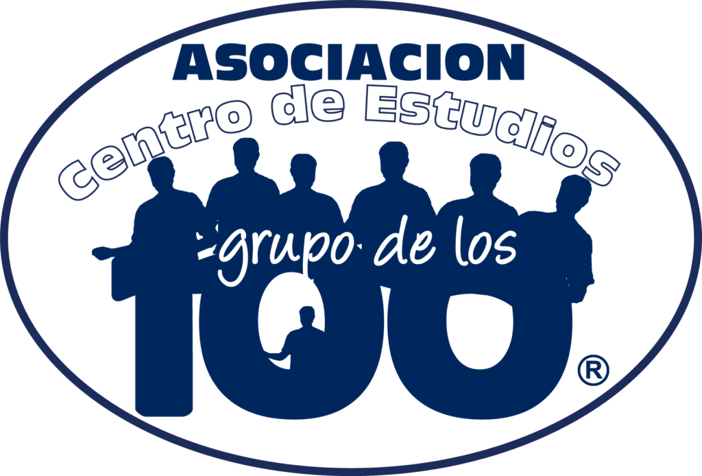 Grupo de los 100 azul_marca registrada símbolo_2